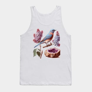 New York State Flora and Fauna - 19th Century Natural History Art Tank Top